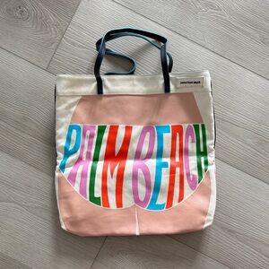 Jonathan Adler Palm Beach Tote - Pink, Red, Green, Blue